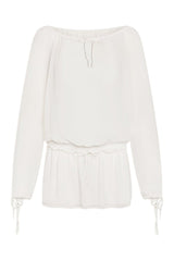 x Paige Lorenze Forever Yours Chiffon Mini Dress - Sunday Ceremony — packshot