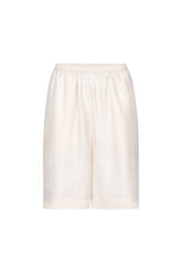 ZINIA LDS Silk twill bermuda — packshot