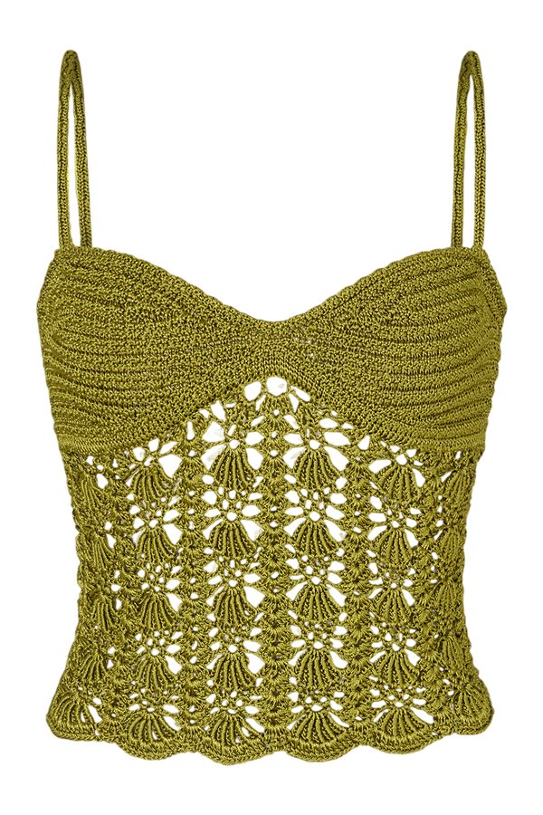 Zola Crochet Top in Paya — packshot