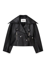 Ado - Regenerated leather jacket — packshot