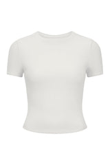 365 Sculpting Lounge T-Shirt - Coconut Milk — packshot