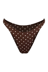 90s Bottom (Brown Cream Polka Dot) — packshot