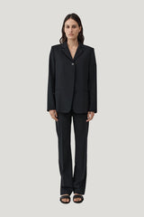 90s Wool Blazer — model front