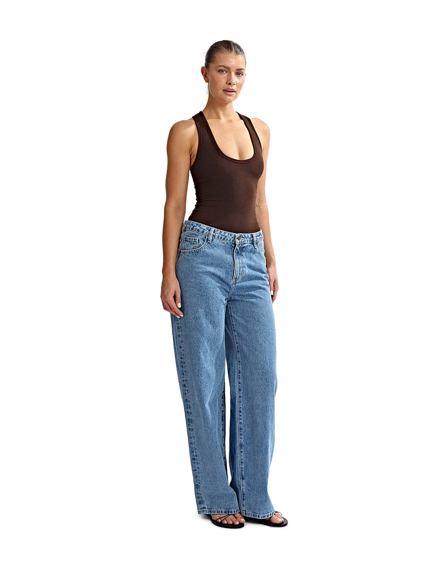 Amelia Tank Brown