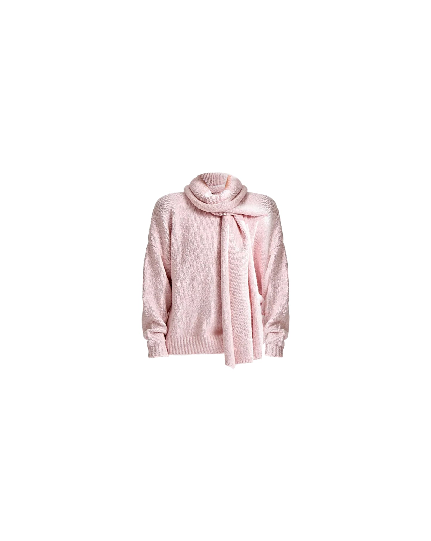 Elliot Knit Scarf Pink