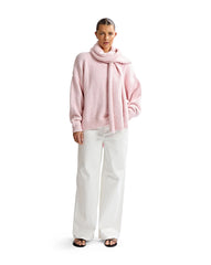 Elliot Knit Scarf Pink