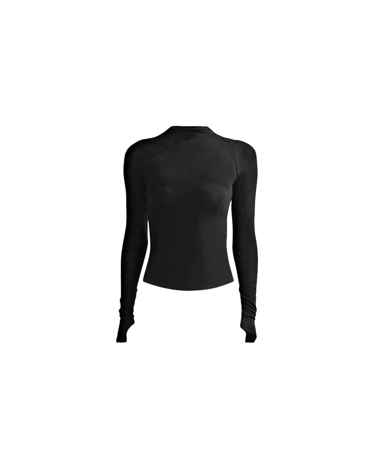 Amelia Long Sleeve Top Black