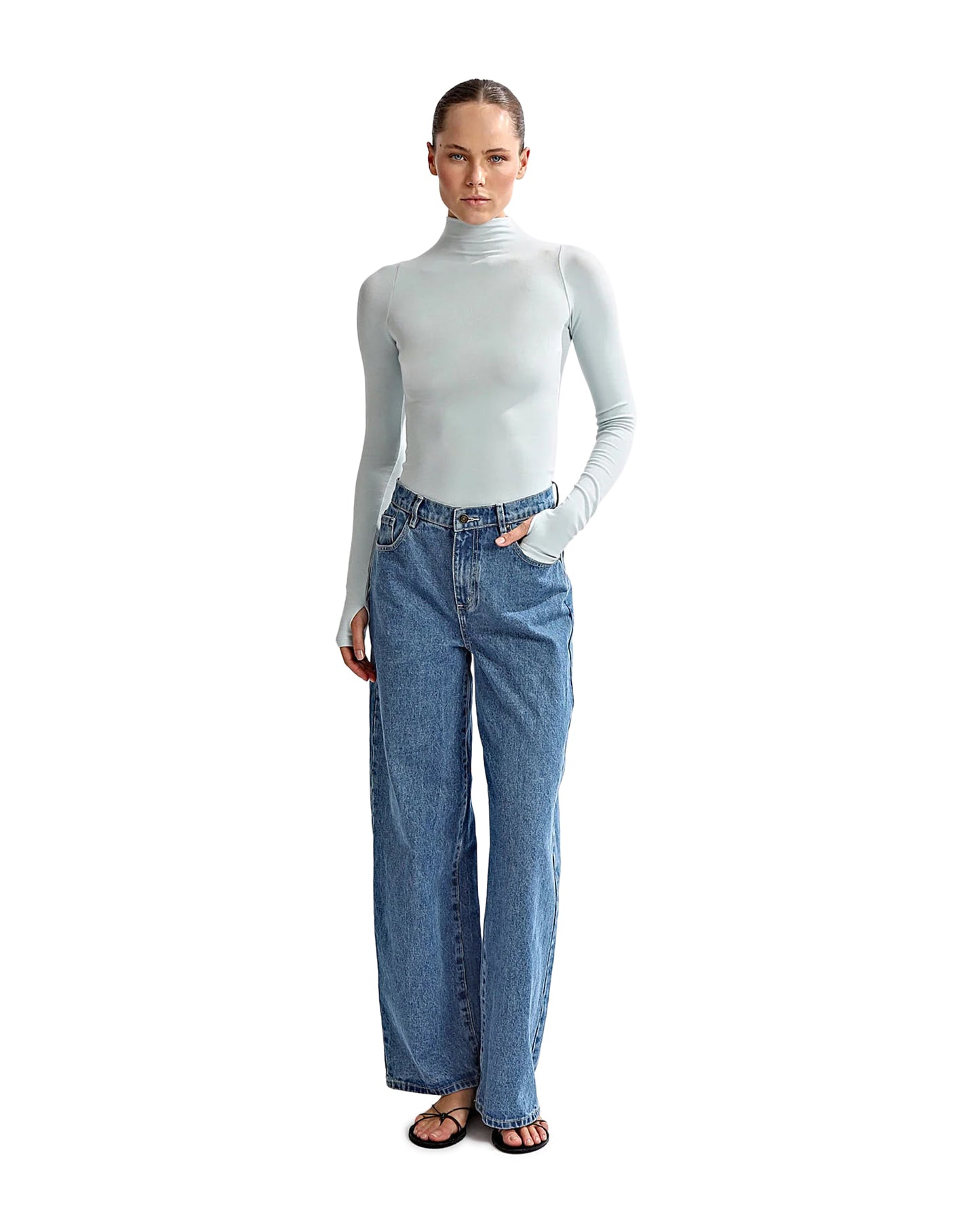 Amelia Long Sleeve Top Ice