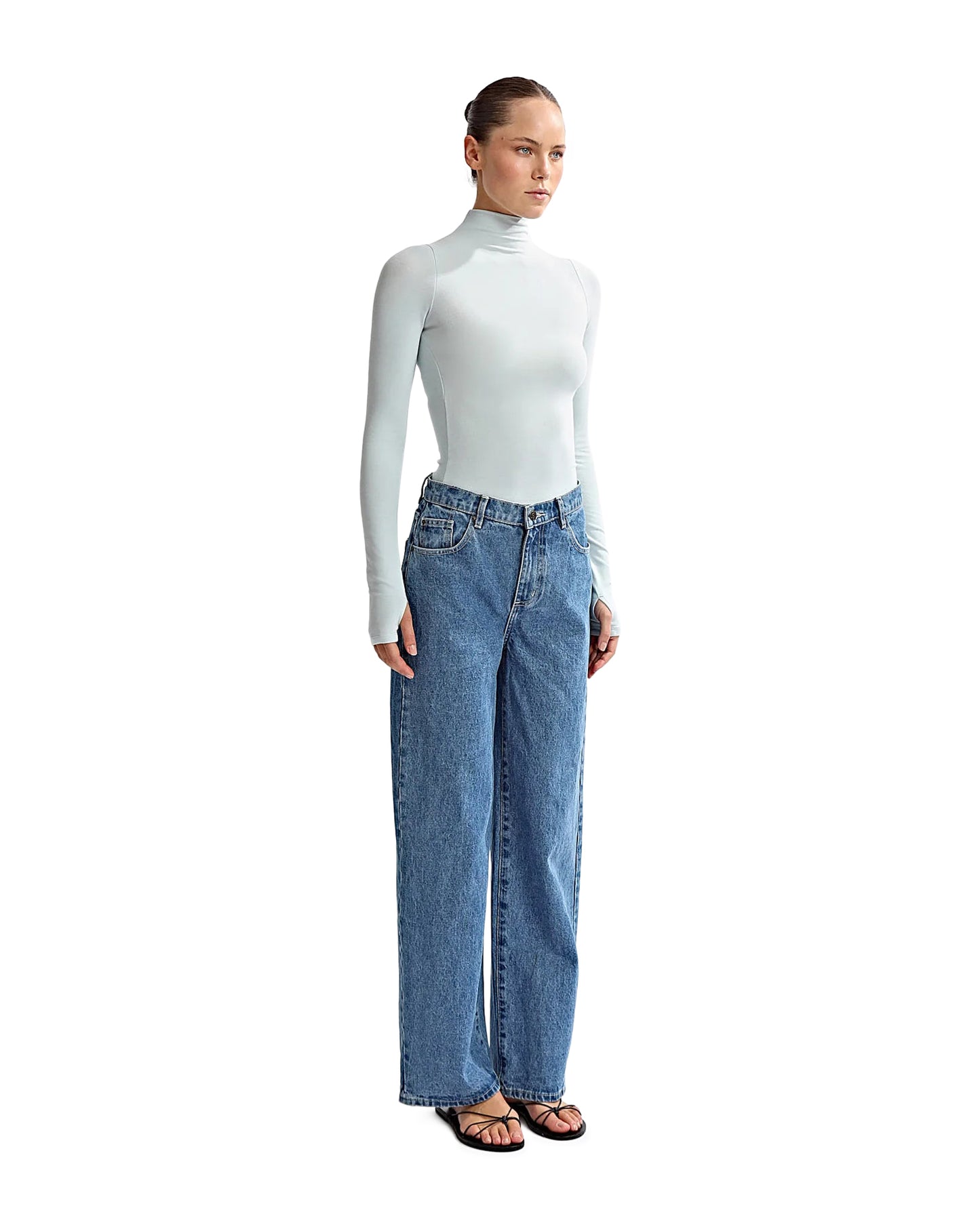 Amelia Long Sleeve Top Ice