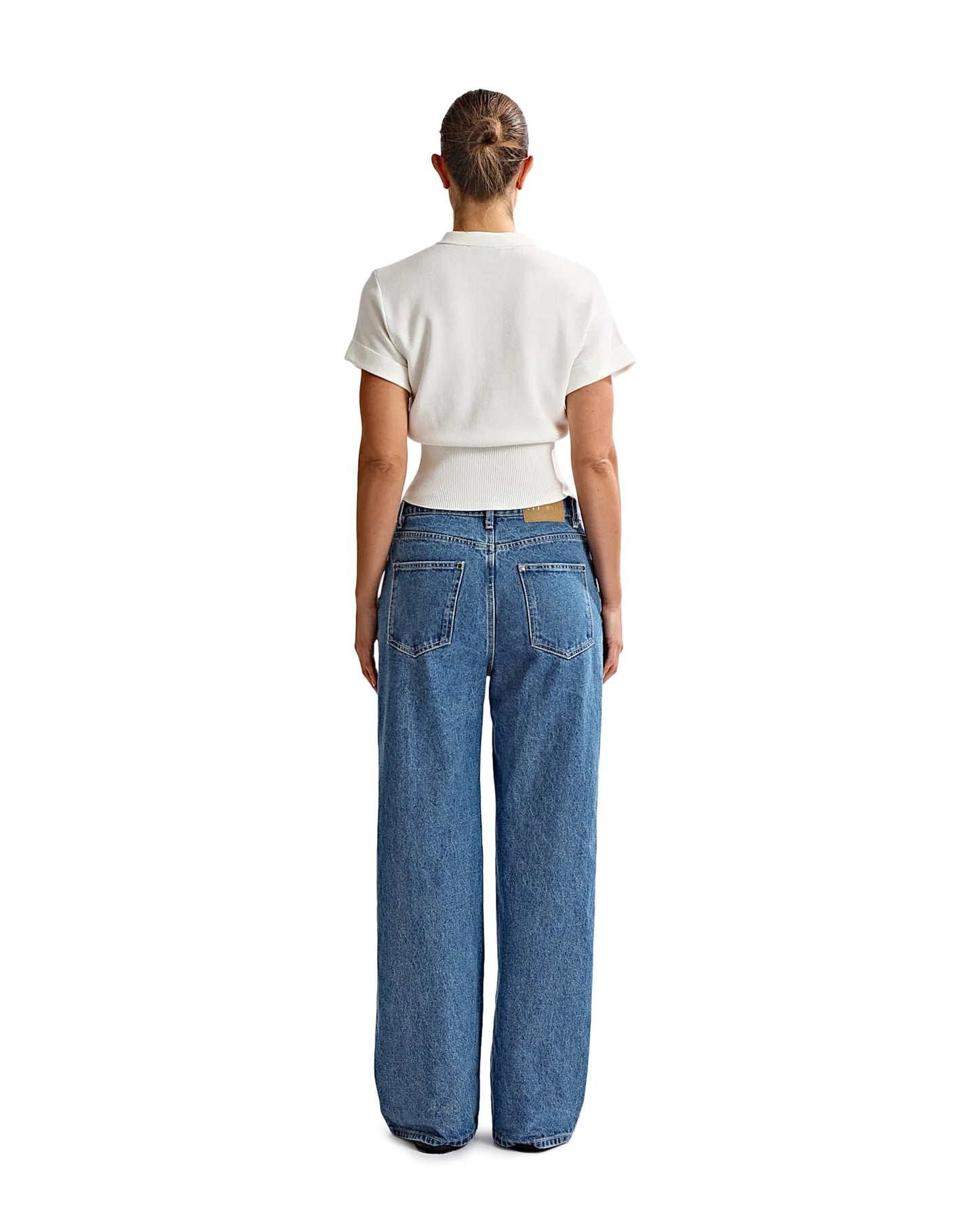 Blaire Knit Top Off White