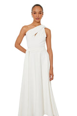 Asymmetric Midi Dress