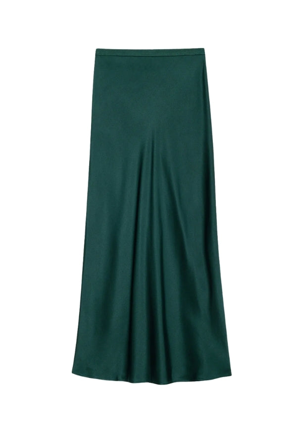 Bar Silk Skirt