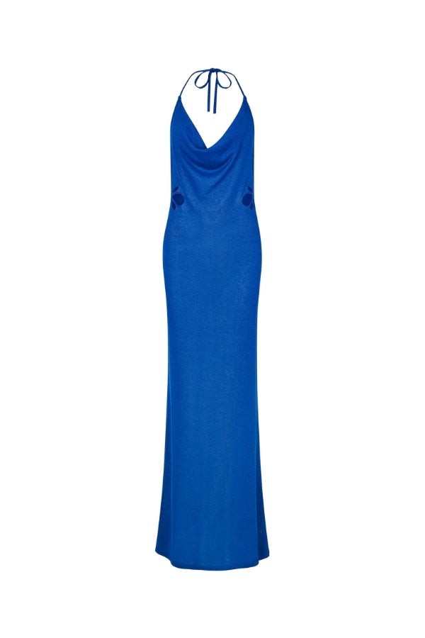 Como Knit Maxi Dress in Royale
