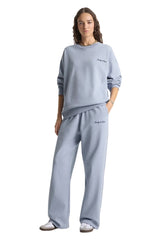 Embroidered Wide Sweatpant