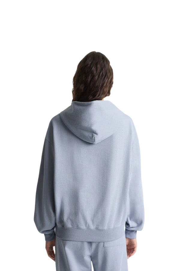 Logo Embroidered Zip Hoodie