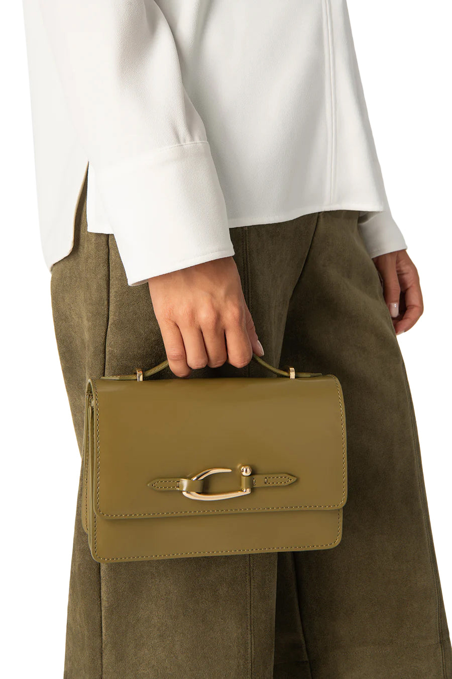 Nara Leather Crossbody Bag