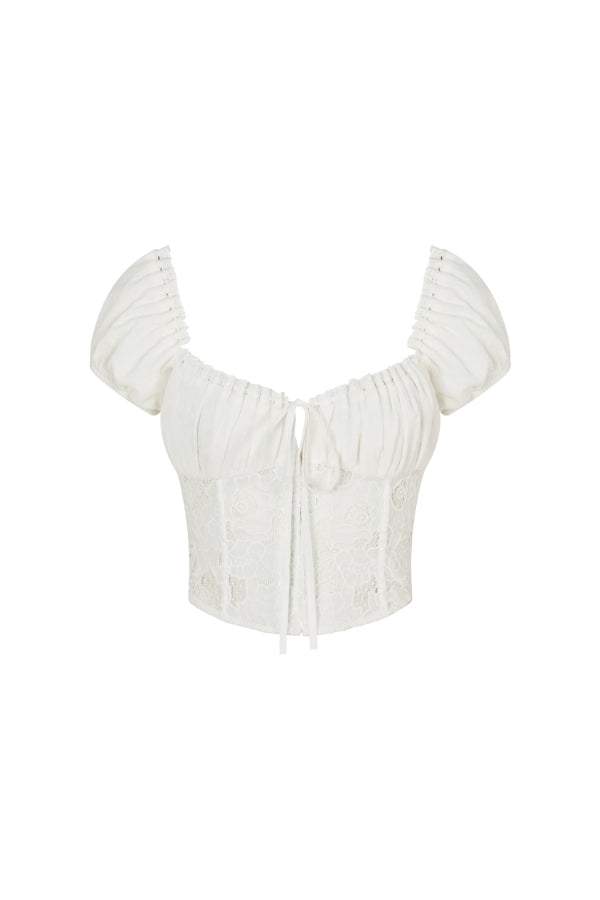 Ophelia Top in Céleste