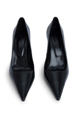 Viva Creased Leather Pump