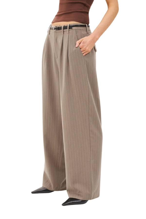 Pinstripe Tailored Trousers