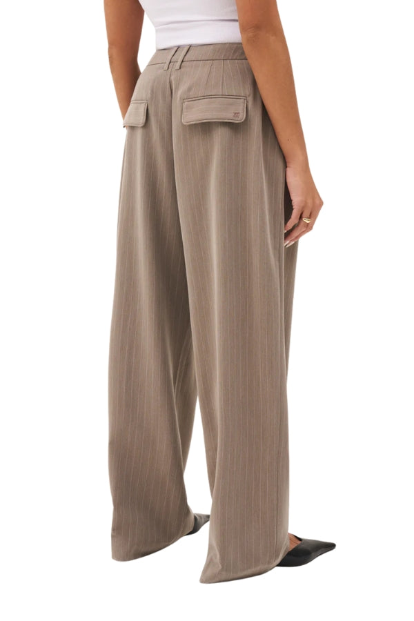Pinstripe Tailored Trousers