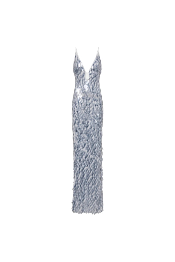 Sapphire Sequin Dress