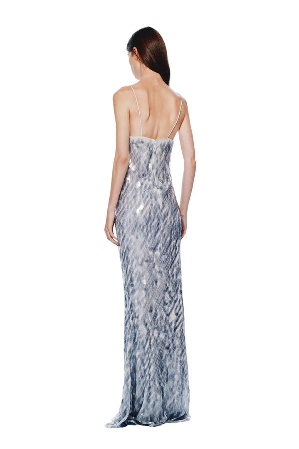 Sapphire Sequin Dress