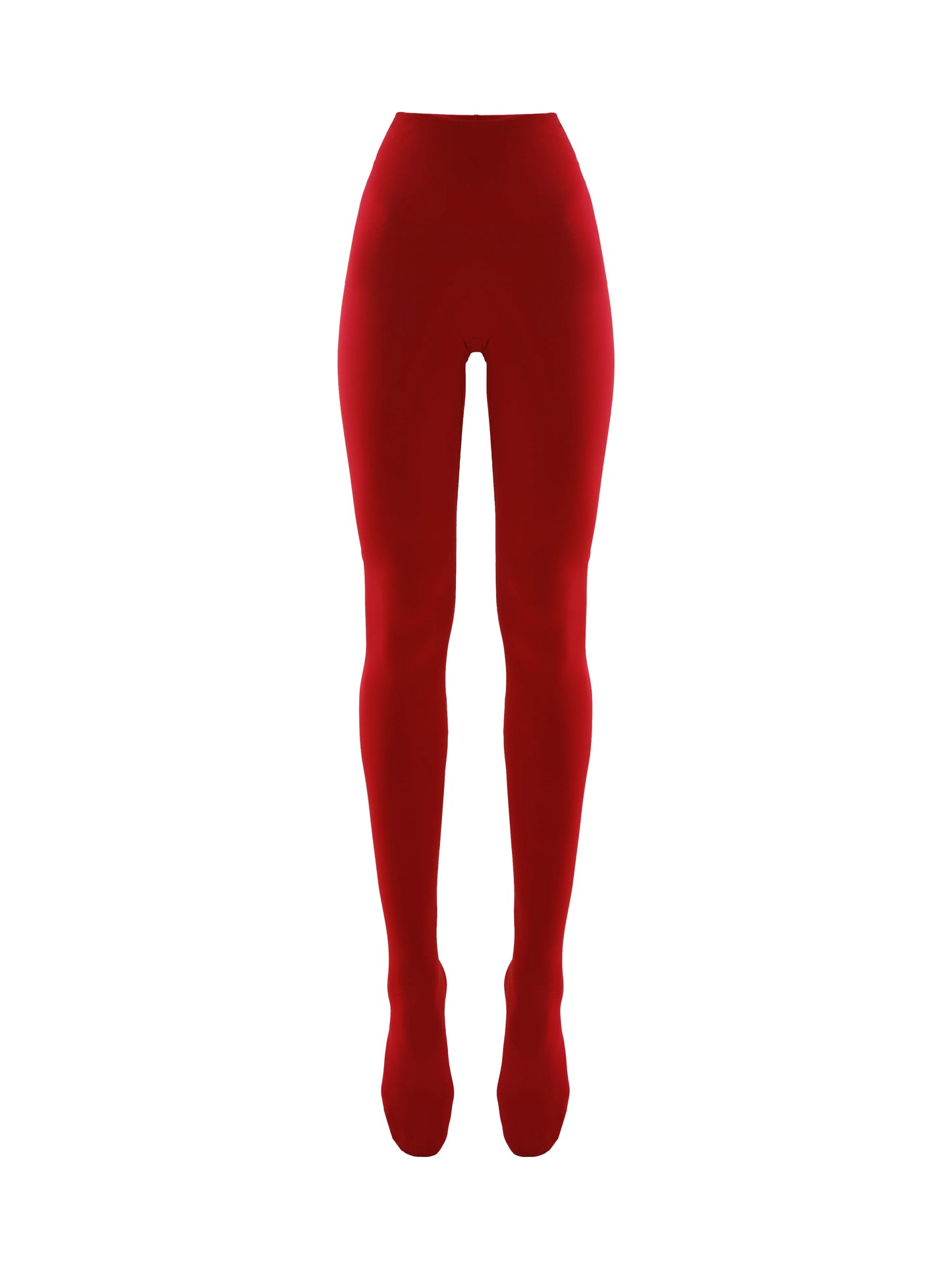 Skin Leggings In Red