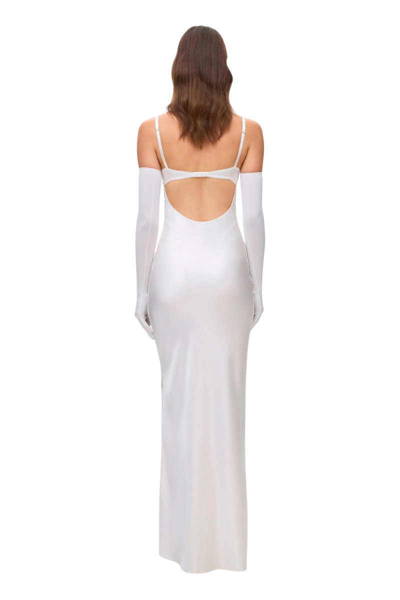 Maxi Beaded Waterlily Dress