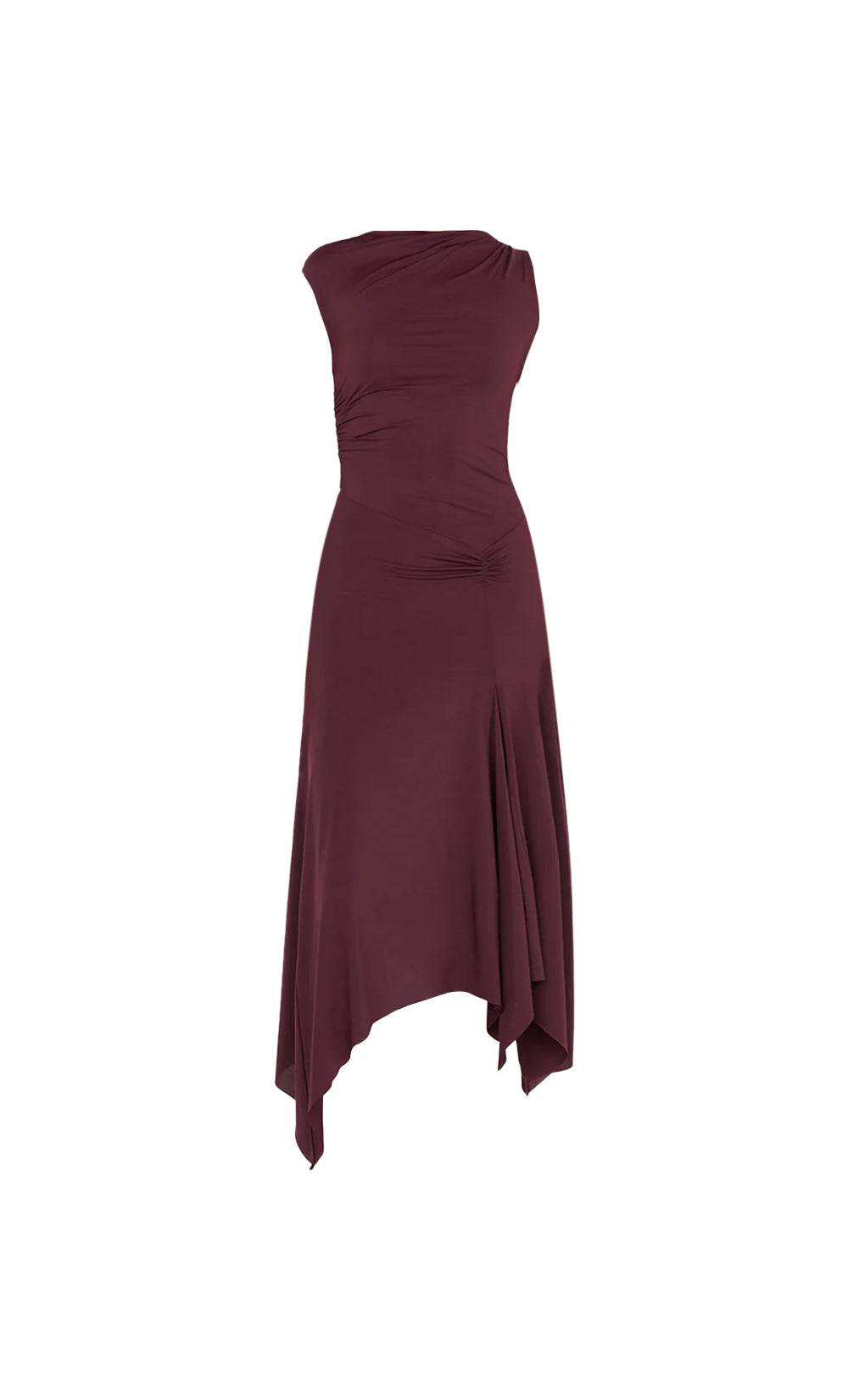 Nara Asym Midi Dress