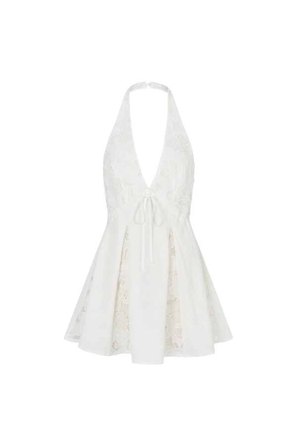 Willow Mini Dress in Céleste