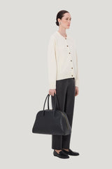 AIDAR LDS Wool cashmere cardigan — model side