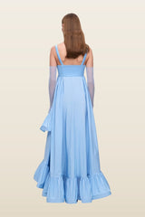 Aleksa dress — model back