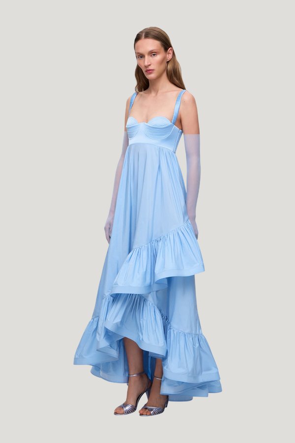 Aleksa dress — model side