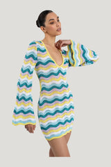 Alma Dress — model side