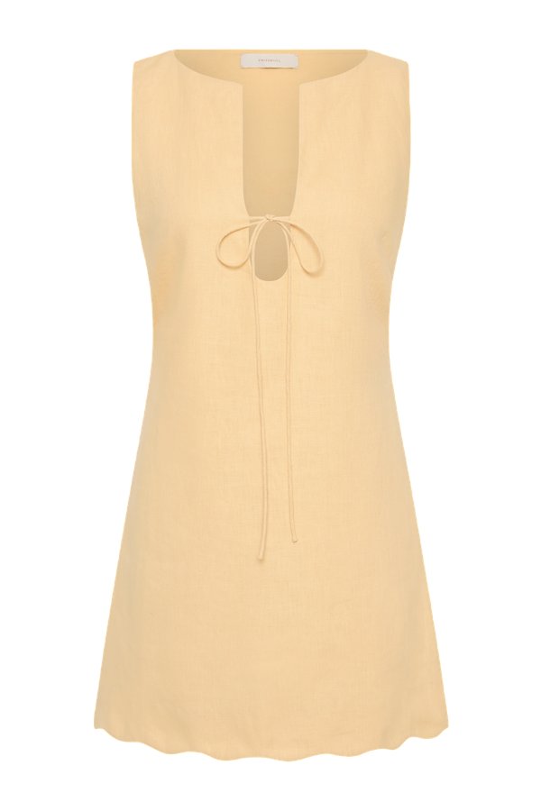 Alondra Mini Dress Daffodil — packshot