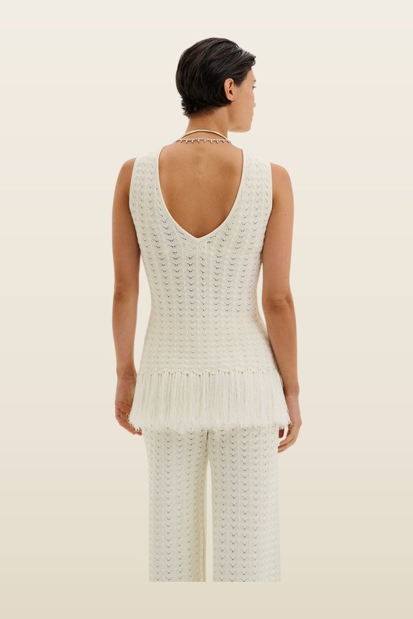 Amal top — model back