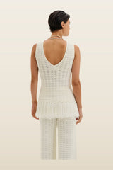 Amal top — model back