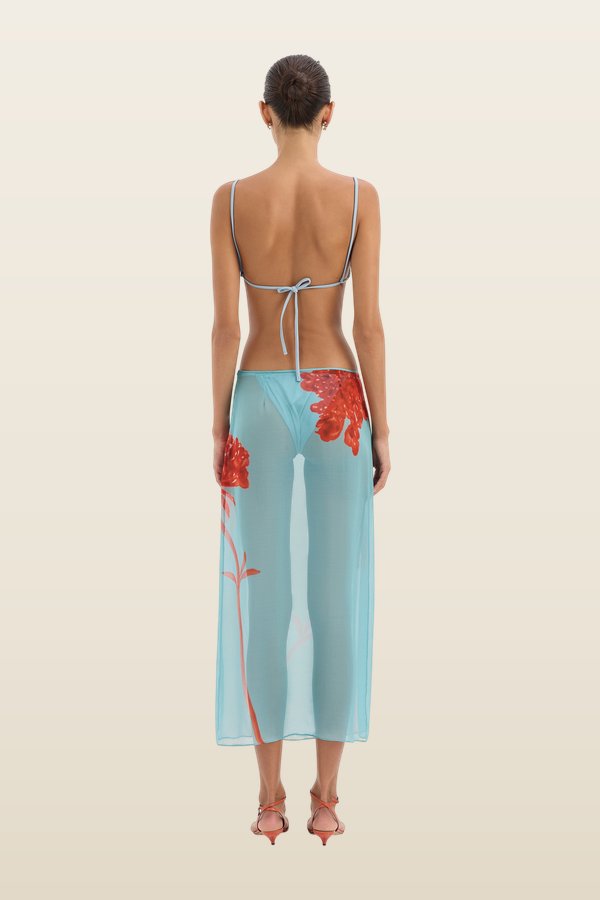Amelie Midi Skirt — model back