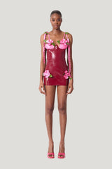 Annamaria Latex Dress — model front