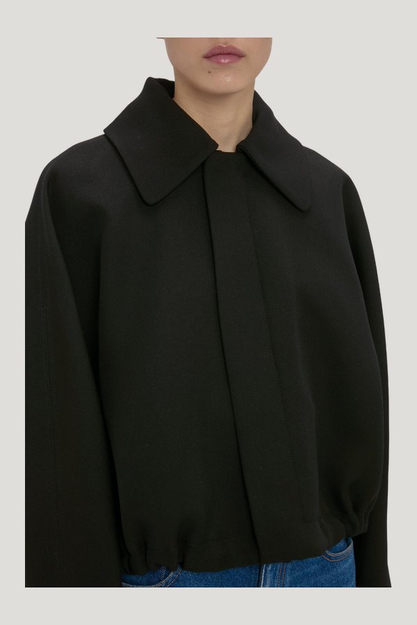Arden Bomber Jacket — model side
