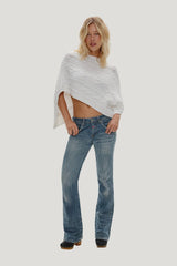 Aspen Poncho — model front