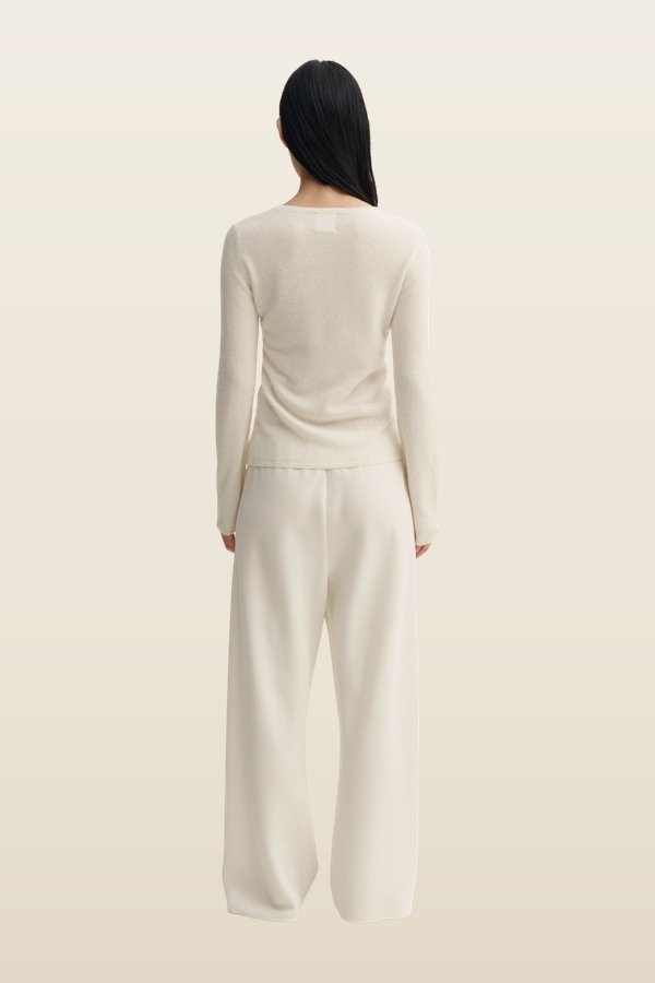 Awa Crewneck Sweater, — model back