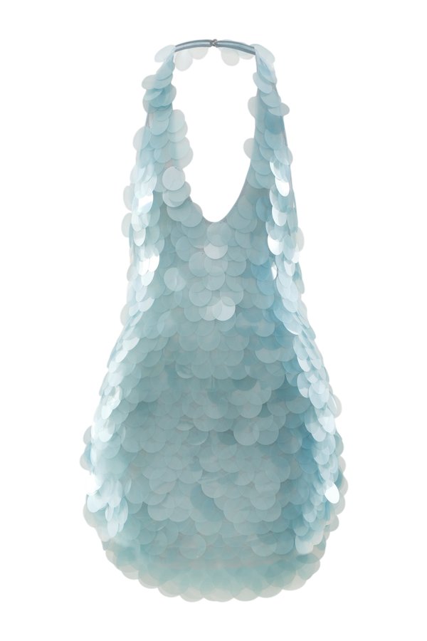 Babygirl dress in Aqua — packshot