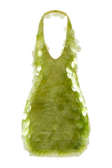 Babygirl dress in Matcha — packshot