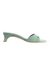 Babygirl Fresh Croco Embossed Leather Slip-On Mule — packshot