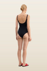 BALTI Zipped swimsuit — model back