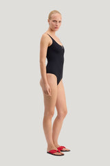 BALTI Zipped swimsuit — model side