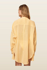 Barcelona Tunic - Honey Crinkle — model back