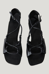 Beaded Detail Sandal — model front