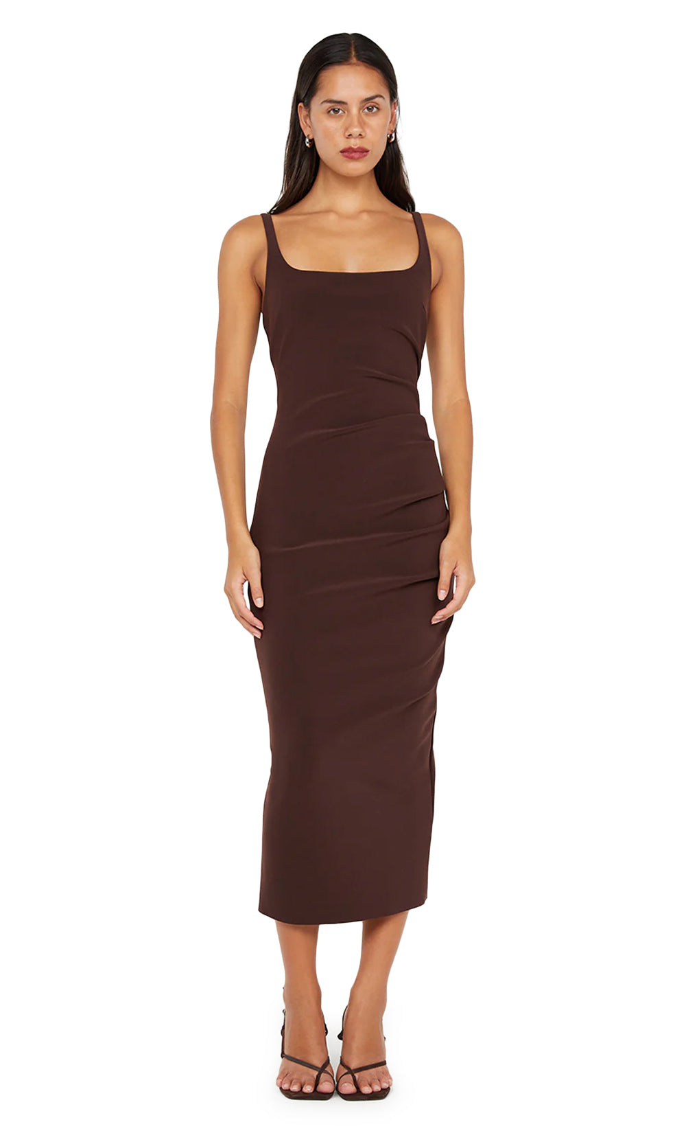 Karina Tuck Midi Dress
